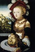 Lucas Cranach Salome oil painting reproduction